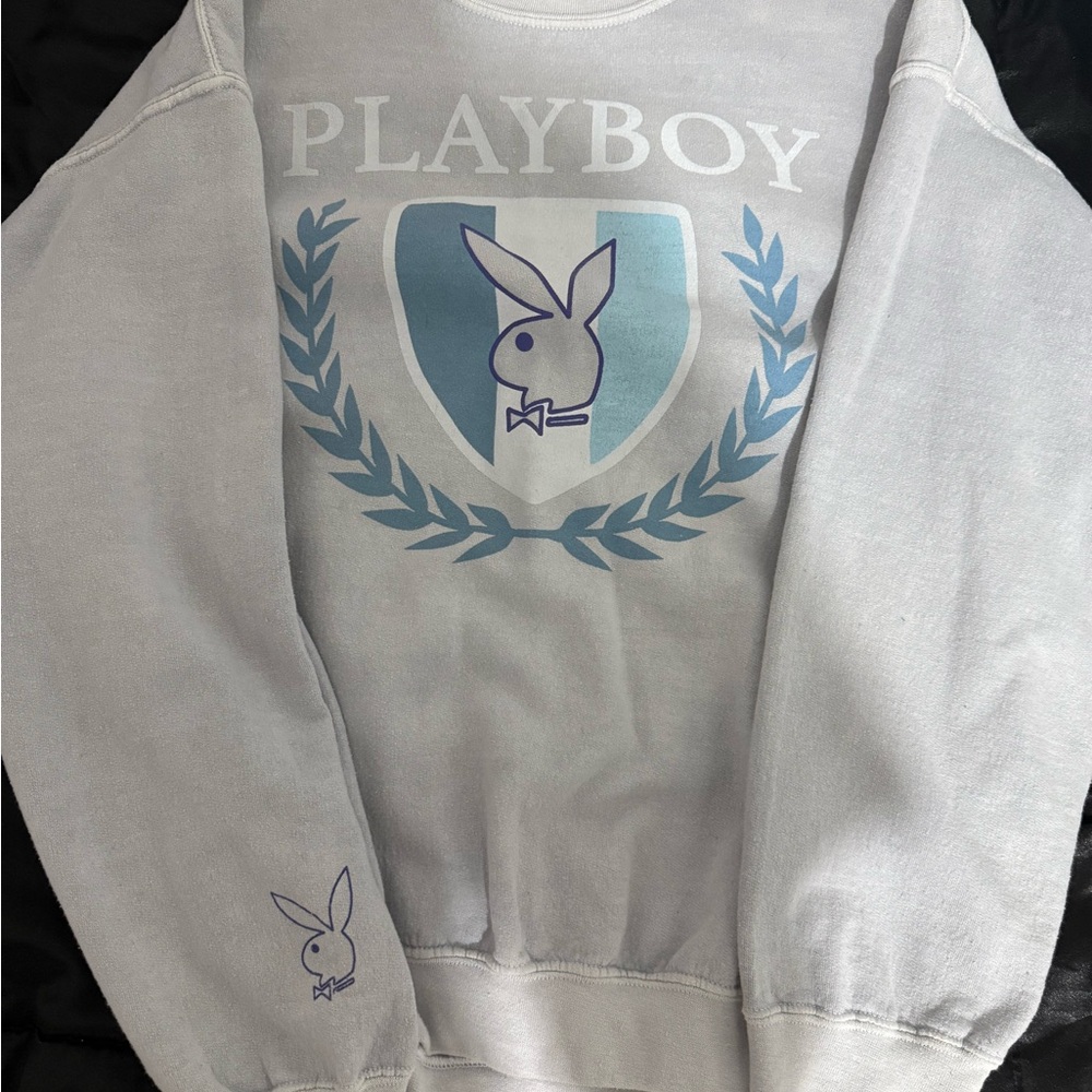 Playboy light blue Sweatshirt
